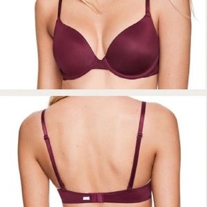 VS Pink Wear everywhere t-shirt bra orchid